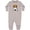 AC-Heather Grey, variant on Inktastic Beagle Baby Fleece Romper