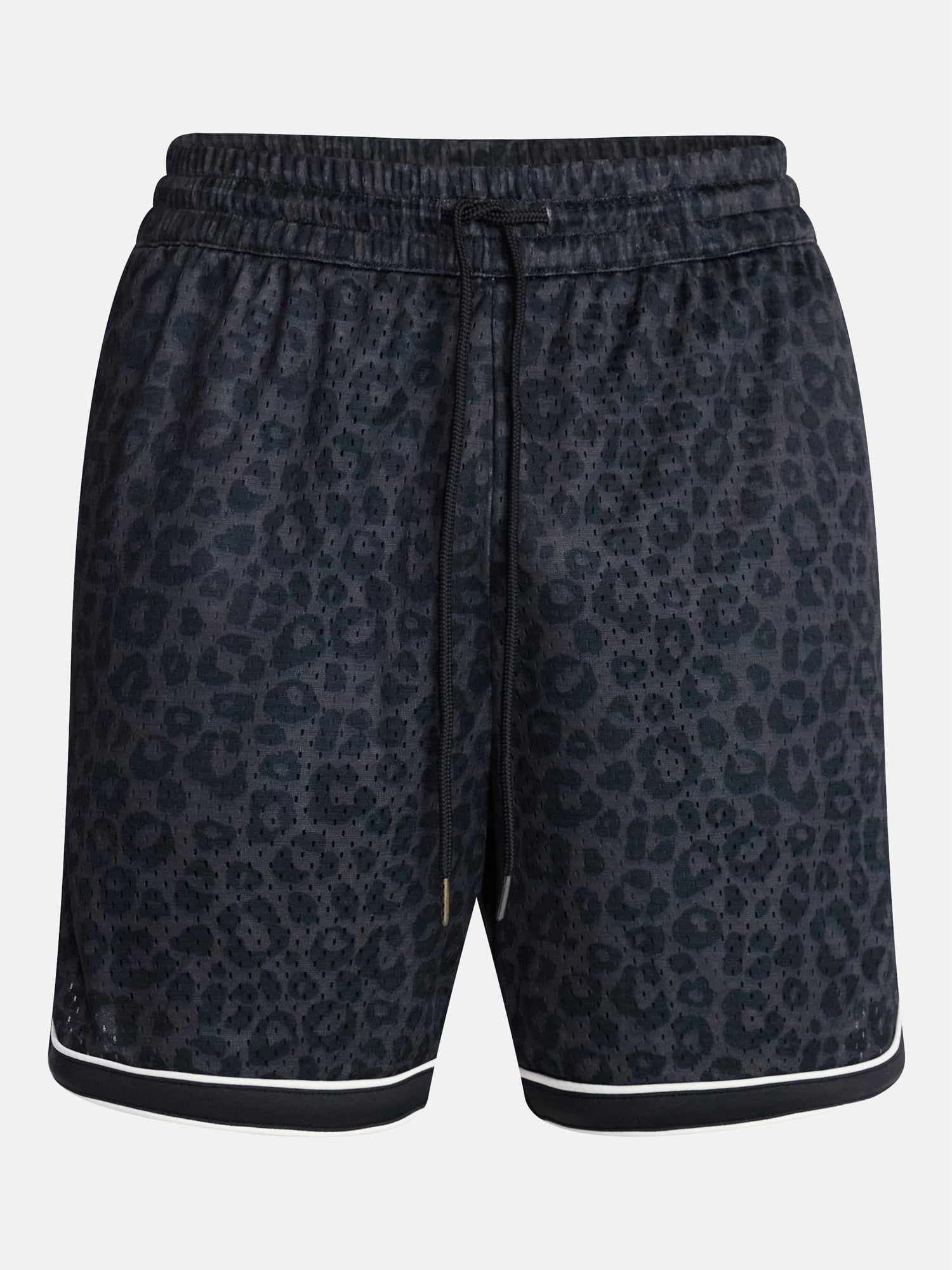 No Boundaries Solid and Printed Mesh Shorts, 5" Inseam, Men's XS-5XL