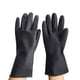 thumbnail image 4 of Guantes impermeables resistentes a ácidos y álcalis Guantes de látex con protección química engrosados de color negro, 4 of 4