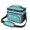 Shih Tzu and, variant on West Highland White Terrier and Flowers Insulated Lunch Box for Women Men, Medium Leakproof Cooler Bag with Adjustable Strap, 10"x6.7"x8"