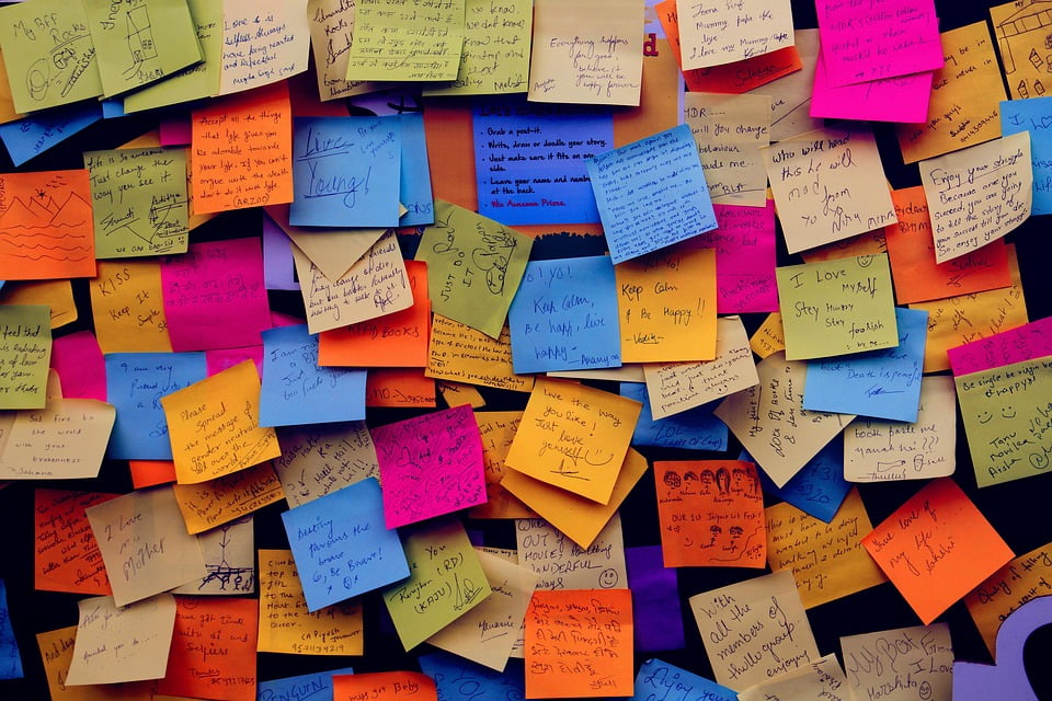 poster post it notes