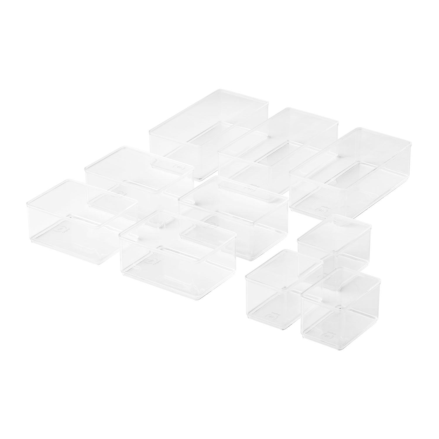 The Home Edit 10 Piece Bath Edit, Plastic Modular Storage System