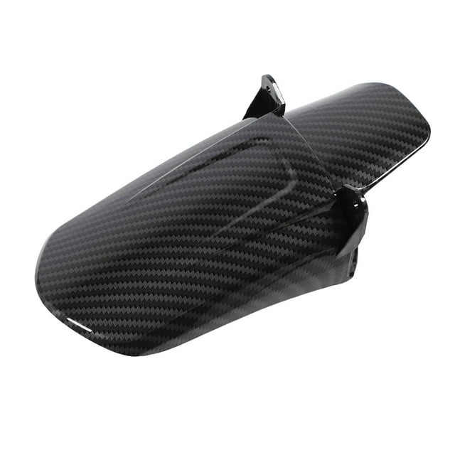 Motorcycle Rear Mudguard, Impact Resistant Carbon Fiber Pattern UV Proof Rear Tire Hugger Perfect Fit for Light Bee X S