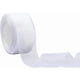 thumbnail image 1 of 1 rollo de 50 yardas de cinta de organza blanca de 2 pulgadas, fina y transparente, de gasa, de tul decorativo simple con carrete de cintas de tela., 1 of 9