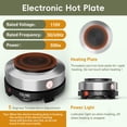 thumbnail image 4 of Kit para hacer velas CasaCulina con placa caliente de 500 W, 110 V y olla de 900 ml, 4 of 7