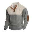 thumbnail image 2 of Men's Standing Collar Sweatshirt Is Outdoor Casual Sweaters Tops XL, 2 of 5