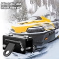 thumbnail image 5 of Adjustable Heavy Duty Carbon Steel Snow Sleds Trailer Bumper Hitches for Towing in Extreme Winter Conditions, 5 of 7