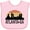 AD-Pink, variant on Inktastic Atlanta Georgia Skyline Vintage Boys or Girls Baby Bib