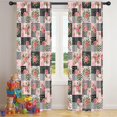 thumbnail image 5 of Pioneer Flower Floral Print Pattern Teens Curtains,Teens Insulated Curtains Set Of 2,Bedroom Essentials,Toddler Room Decor 42"x84", 5 of 5