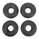 thumbnail image 5 of Neumáticos negros para orugas RC, neumáticos RC de 4 piezas Neumáticos de caucho para automóviles RC Neumáticos RC True Excellence, 5 of 12