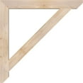 thumbnail image 3 of Ekena Millwork 3 1/2"W x 34"D x 34"H Traditional Slat Smooth Bracket, Douglas Fir, 3 of 4