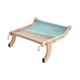 thumbnail image 3 of Percha para ventana de gato,Cat Window Perch para gatos de interior grande,Estantes de la cama del asiento de la ventana de la hamaca del montaje del salón,Balcón de cama de violeta y azul Fernando Percha para ventana de gato, 3 of 8