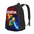 thumbnail image 2 of Roblox Backpack with Adjustable Straps, Multiple Pockets Backpack for Kids Adult, Perfect for School Travel Work Camping, 2 of 5