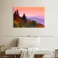 thumbnail image 2 of Elephant Stock Autumn Sunrise Wall Art - Horizontal Canvas Wall Art - Living Room Wall Decor - Nature Canvas - Orange And Purple Decor - 39" x 26", 2 of 8