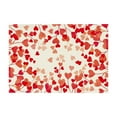 thumbnail image 2 of Napperons Réutilisables pour la Saint-Valentin, Napperons en Plastique Imperméables avec Cœur d'Amour Rouge, Décoration de Table pour Intérieur Extérieur Fête Cuisine Table à Manger, 2 of 6