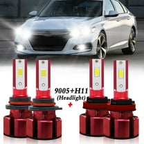 H11 9005 LED Headlight Bulbs for 2015-2020 Ford Edge Low Beam/High Beam Lights