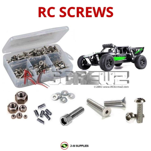 RCScrewZ Stainless Screw Kit rcr021 for RedCat Racing Mirage Sandrail 1/8th RC Car | SET