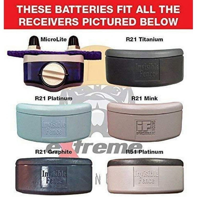 Perimeter Technologies Two-Pack Dog Fence Batteries Compatible