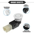 thumbnail image 3 of Sensores de asistencia de estacionamiento reverso de Unique Bargains compatibles con Honda Accord 2008-2013, plástico ABS duradero negro, 3 of 7