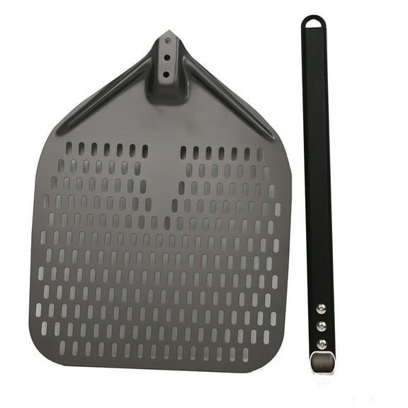 Metal Pizza Peel Pizza Shovel Gourmet Household scalding Supplies 40cm Handle