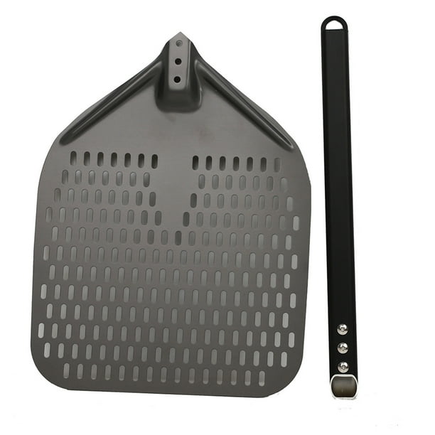 Cáscara de Pizza de Metal de aluminio para un fácil almacenamiento Sunnimix Pala para pizza 12in 40cm