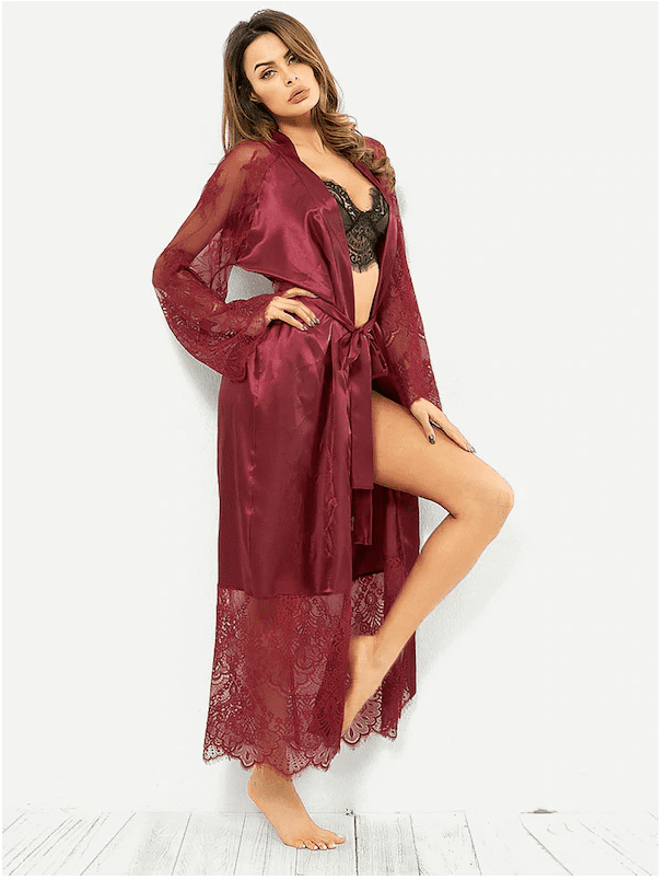 long pyjama dress