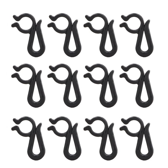 String Lights Clips, 120 Pcs Plastic Material Outdoor Hanging Christmas Light Clips  For Holiday