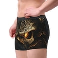 thumbnail image 2 of Pofeuu Metal Evil Skull Print Men’s Boxer Briefs, Moisture-Wicking Underwear, Regular,Trunk-Medium, 2 of 5