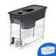 thumbnail image 1 of Waterdrop Dispensador de filtro de agua delgado de 35 tazas, gran capacidad, larga duración de 200 galones, filtración más rápida, reduce el cloro, PFOA/PFOS y más, sin BPA, negro (con 1 filtro), 1 of 5