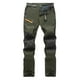 thumbnail image 2 of Ceisia Gift Men's Winter Casual Pants - Faddish Solid Patchwork Sports Zipper Pockets Trousers, 2 of 3