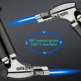 thumbnail image 5 of Taicans Butane Torch,Butane Refillable Kitchen Cooking Torch,Adjustable Flame Size Butane Lighter,Refillable Blow Torch with Continuous Flame Lock for Creme Brulee,Cooking(, 5 of 8