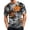 #06 Multicolor, variant on Halloween Costume Tops for Men Vintage Skeleton 3d Printed Short Sleeve Crew Neck Blouse Classic Fit Costume Stretchy Casual Daily Tops,S,Green