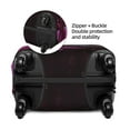 thumbnail image 2 of Kdxio Pink Blossoms Butterfly Pattern Luggage Cover for Travel,Elastic and Durable,Fits 18-32 Inch,Anti-Scratch Suitcase Protector-No luggage included, 2 of 5