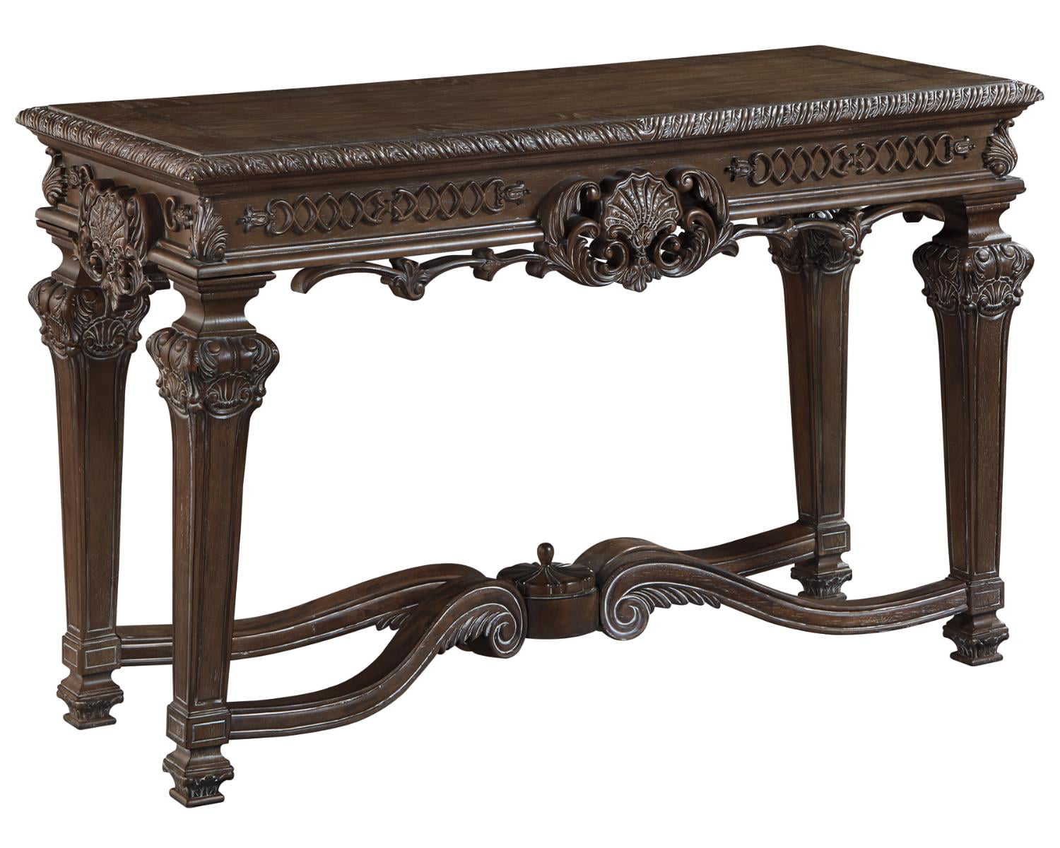 Signature Design by Ashley Charmond Sofa Table, Brown ...