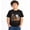 Black-9, variant on Boys Halloween Skeleton Hockey Player Graphic T-Shirt, Cute Spooky Short Sleeve Shirt for Seasonal Wear