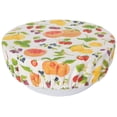 thumbnail image 2 of Now Designs Fruit Salad Save It Reusable Cotton Bowl Covers 7.5 and 9.25 inch, Set of 2, 2 of 4
