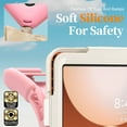 thumbnail image 2 of For Samsung Galaxy Tab A11+ 2025/Tab A9+ 2023 Case 11 inch (SM-X310/X315/ SM-X210/X216), 360 Hand Strap, Shoulder Strap, Kickstand, Rugged Drop Protection, Cherry Pink, 2 of 6