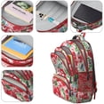 thumbnail image 4 of Pioneer Flower Backpack for School,Cute School Bag,Schoolbag with Adjustable Shoulder Straps & Padded Back,16.9 Inch, 4 of 5