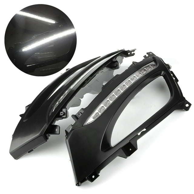 Lampe de Course de Jour Drl 2 Pcs Lumières de Course LED 6000-6700K Compatible avec Kia K5 Optima 2011-2013