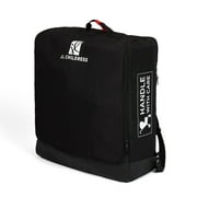 J.L. Childress Compact Travel Stroller Bag for Airplane - AirTag Compatible - Unpadded, Black