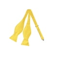 thumbnail image 1 of CORBATA DE PAPA INSPIRE CHIC, color sólido, autoajustable, para bodas formales y fiestas, color amarillo dorado, talla única, 1 of 5