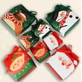 thumbnail image 6 of MetMetalrt Christmas Gift Bags, Kraft, 24 Pieces, Durable Treat Boxes for Holiday Packaging, 6 of 7