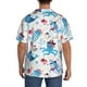 thumbnail image 3 of Fotbe Cute Shark Camisa Estampada de Manga Corta para Hombre, Casual de Verano, Estilo Playero, Sin Arrugas-Small, 3 of 5