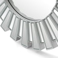 thumbnail image 4 of SHYFOY 24" Silver Sunburst Mirror, Round Wall Mirror for Home Decor, 4 of 11