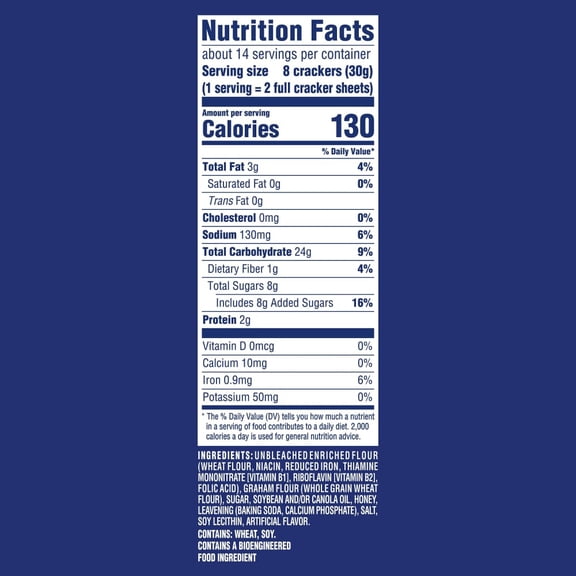 Nabisco HONEY MAID Graham Crackers 14.4 oz - Pack of 1