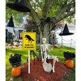 thumbnail image 4 of Halloween Yard Sign Do Not Feed the Werewolf Decorations Yard Signs Decorative Garden Stakes Aluminum Outdoor Lawn Signs for Halloween Party Yard Lawn Garden Decorations, 4 of 6