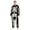 A298 Black, variant on HOWPAY Adult Halloween Costumes Bone Skeleton Bodysuit Cosplay Outfit Full Frame One Piece Jumpsuit For Men Women Halloween Masquerade Party Wear Halloween Costumes L