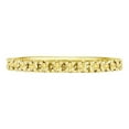 thumbnail image 3 of Yellow Sapphire Eternity Ring Band 14k Yellow Gold (0.75ct), 3 of 3