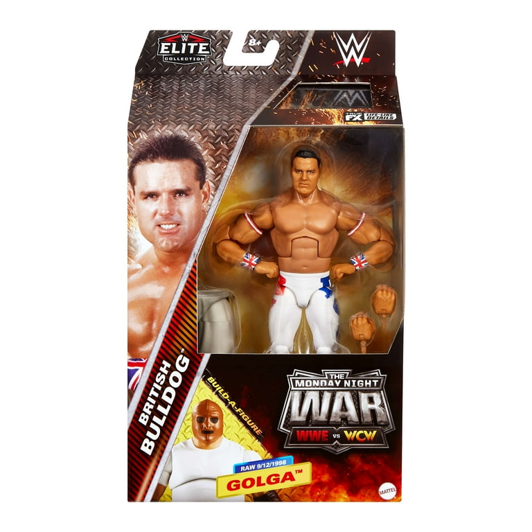 WWE Monday Night War Elite Collection British Bulldog Action