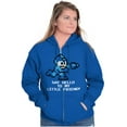 thumbnail image 3 of Mega Man Video Game 8bit Gaming Nerd Zip Up Hoodie Men's Women's Brisco Brands M, 3 of 6